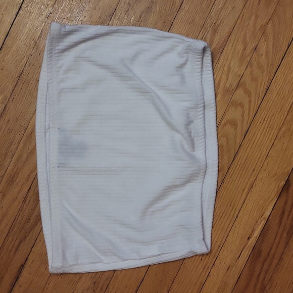 Nwot white tube top - Picture 4 of 5